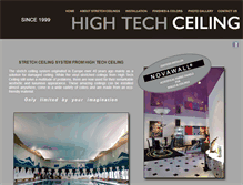 Tablet Screenshot of hightechceiling.com